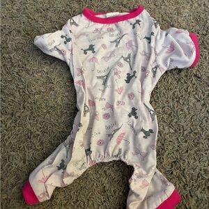 Pink Paris pet pjs
